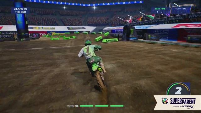 Monster Energy Supercross - The Official Videogame 5 PC Gameplay - SuperParent First Look смотреть онлайн