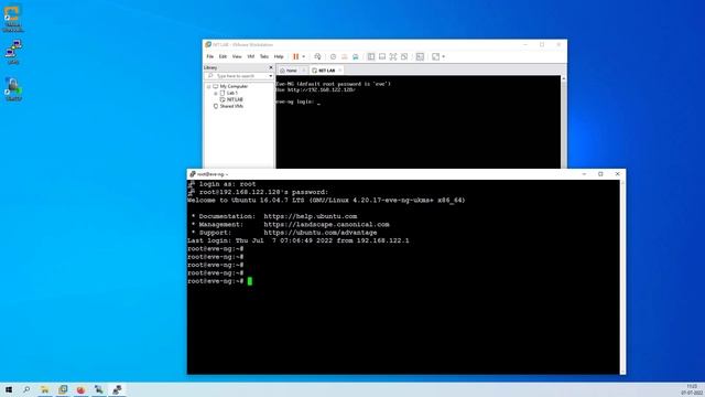 Router and Switch Installation in eve-ng смотреть онлайн