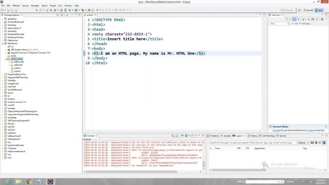 Java Web Programming: Filters смотреть онлайн