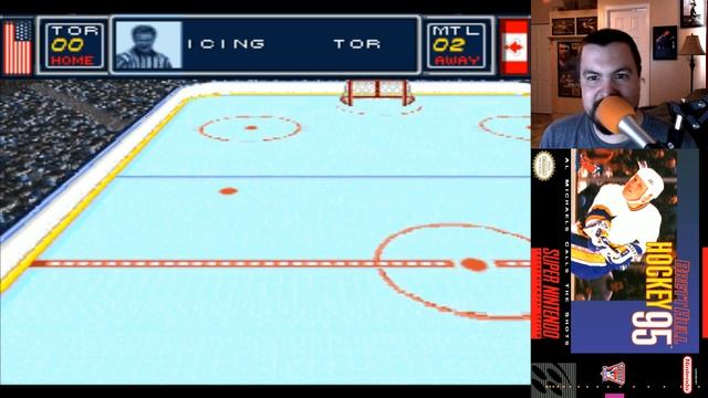 Old School: Brett Hull Hockey '95 (SNES) смотреть онлайн