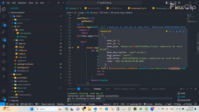 13 Displaying and dawnloading in frontend смотреть онлайн