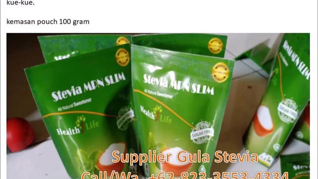 Stevia Kopen, WhatsApp. +62-823-3553-4334 (Tsel), DE MEESTE LARISSS !!! смотреть онлайн