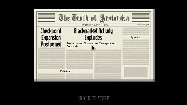 ugly characters let's play papers, please смотреть онлайн