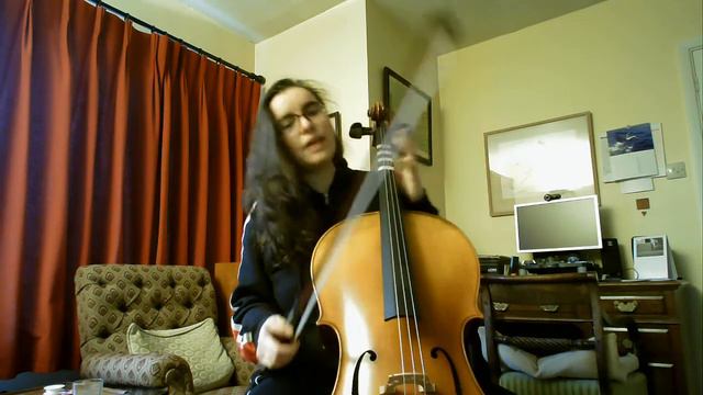 Learning to play the cello...without a C string! смотреть онлайн