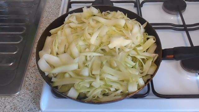 Кабачковая лапша
