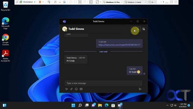 How to Use the Windows 11 Teams Chat App смотреть онлайн