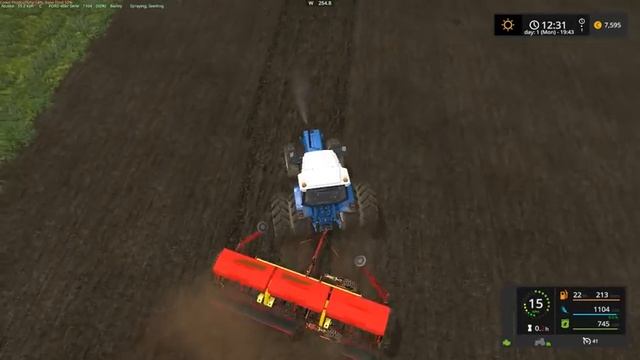 Farming simulator 17 - Mustavesi - Livestream смотреть онлайн