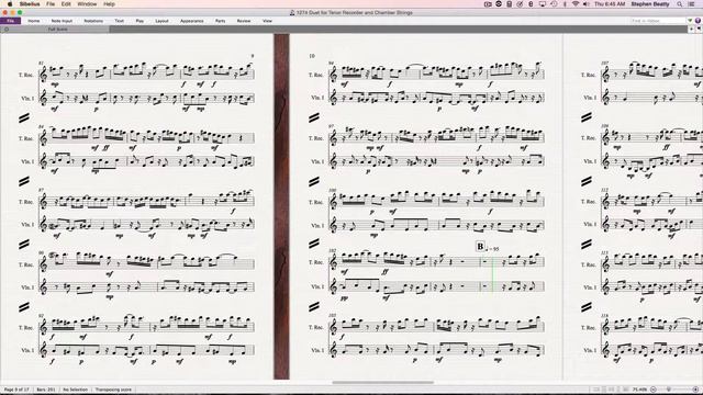 1274 Duet for Tenor Recorder and Chamber Strings смотреть онлайн