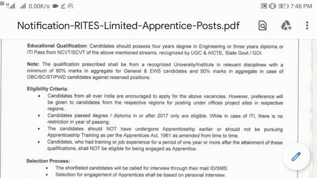 rites recruitment 2020|Apply Online|Last Date|Eligibility Criteria |Salary|No Fees| Latest jobs 202 смотреть онлайн