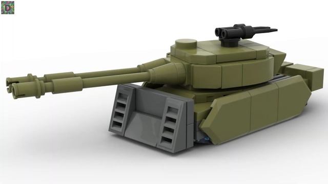 Мини танк СТ-II из Лего