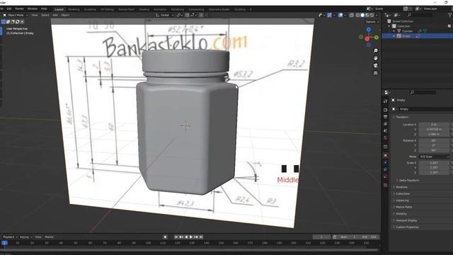 Blender 3.0 Моделирование. Выполняю заказ по визуализации продукции. смотреть онлайн