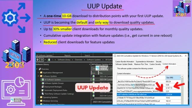 SCCM 2303 New and Removed Features | UUP Updates | MSfB | Collection Member Sync Status смотреть онлайн