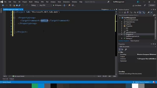 csproj faylining tuzilmasi haqida (3-dars) смотреть онлайн