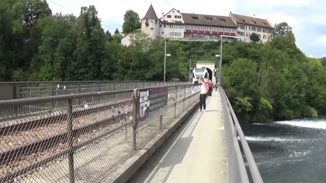 РЕЙНСКИЙ ВОДОПАД - Швейцария / Rheinfall (Rhine falls) Neuhausen. 2 Часть смотреть онлайн