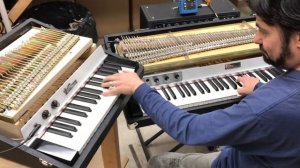 Fender Rhodes Bass Piano and Rhodes Piano Valerie