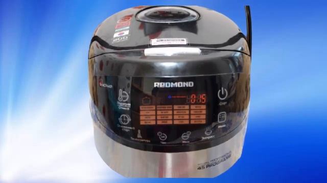 Уценка на мультиварку Redmond RMC-M90 кухонный помощник в хорошем состоянии 45 программ для готовки смотреть онлайн