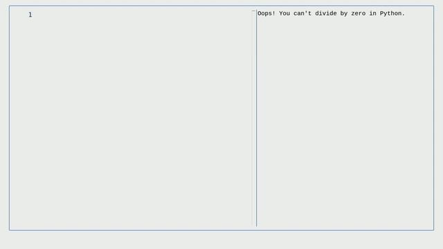 Python - Error Handling: Catching Specific Exceptions смотреть онлайн