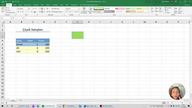 Excel Yazılı Stili: Kendi Yazı Sitilini Oluştur! смотреть онлайн