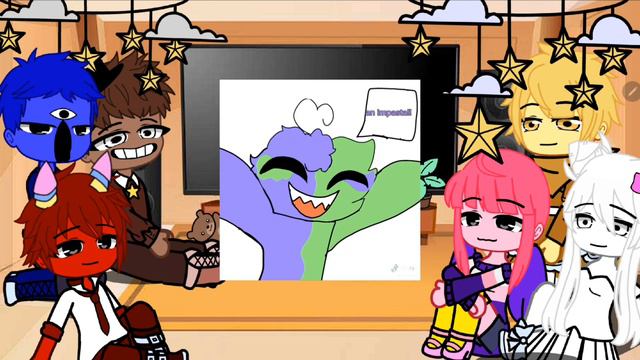 Past Garden Of BanBan Reacts To Garden Of Ban Ban 6  // Gacha Garden Of BanBan TikTok