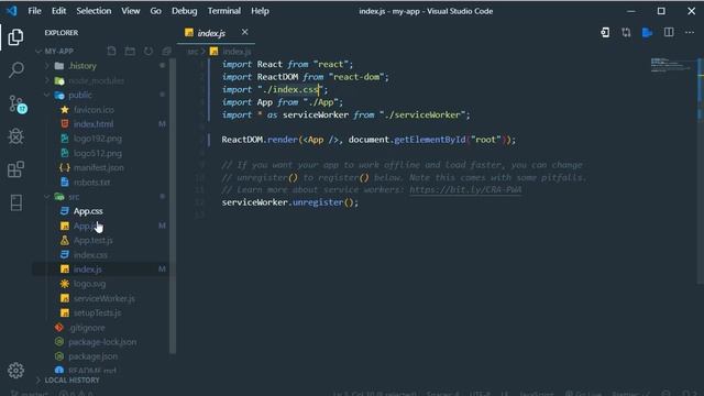 React JS Tutorials for beginners (02) How does React app Works behind the scene Urdu/Hindi смотреть онлайн