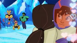 Хиро💙 и Карми💛. Клип эти два сердце.(мультик горот героев) я вас люблю