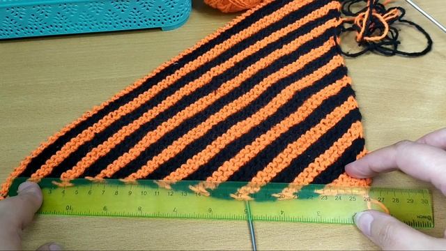 Вяжу спицами наволочку на подушку диагональным вязанием от угла смотреть онлайн