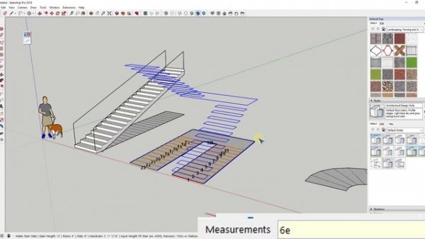 EASY STAIRS IN SKETCHUP with S4U Stair!