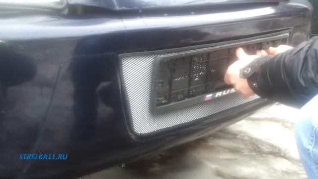 Защита радиатора Chery Tiggo (Хром) - strelka11.ru смотреть онлайн