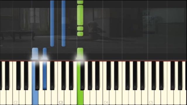 Обучение пианино Sia Chandalier piano by Tutorial смотреть онлайн