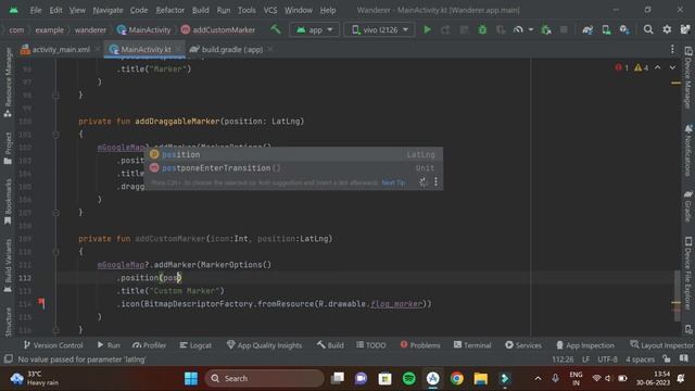 Add Marker On Map || OnClickListener on Map || Android Studio Kotlin смотреть онлайн