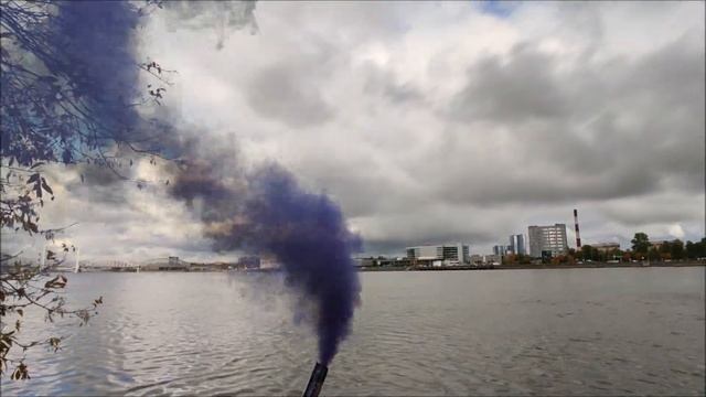 Фиолетовый дым 60сек Смок Фонтан смотреть онлайн