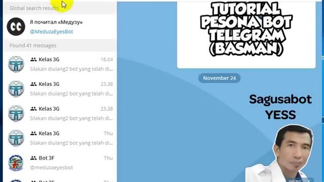 Membuat Mata Muter2 pada Foto dengan Bot Telegram смотреть онлайн