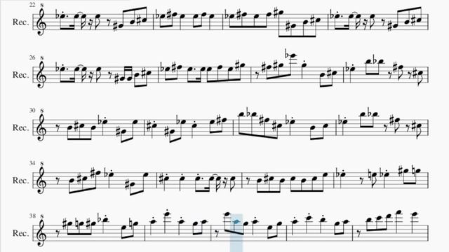 Recorder Sheet Music: How to play Idol アイドル (Oshi no Ko) by YOASOBI смотреть онлайн