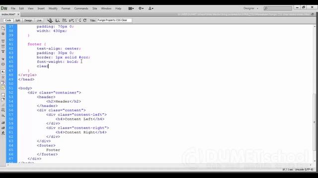 Property CSS Clear Both смотреть онлайн