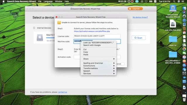 How to Offline Activate EaseUS Data Recovery Wizard for Mac смотреть онлайн