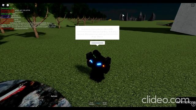Ratchet Death Scene In ROBLOX! (Roblox Transformers Place) смотреть онлайн