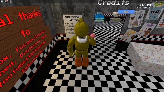 ROBLOX FNAF 1 RP FREDDY FAZBEAR'S PIZZERIA смотреть онлайн