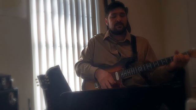 Gospel Trio Played on a Squier Strat Through a Fender Champion 100 2x12 Amp смотреть онлайн