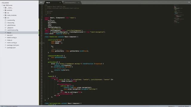 [12] Comienza con React Native para desarrollar apps - Axios & HTTP Requests смотреть онлайн