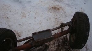 МИНИТРАКТОР своими руками ЧАСТЬ5 ПЕРЕДНЯЯ БАЛКА  РУЛЕВОЕ УПРАВЛЕНИЕ