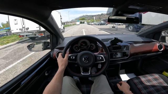 New Volkswagen Up GTI 2022 Test Drive POV | 4K смотреть онлайн