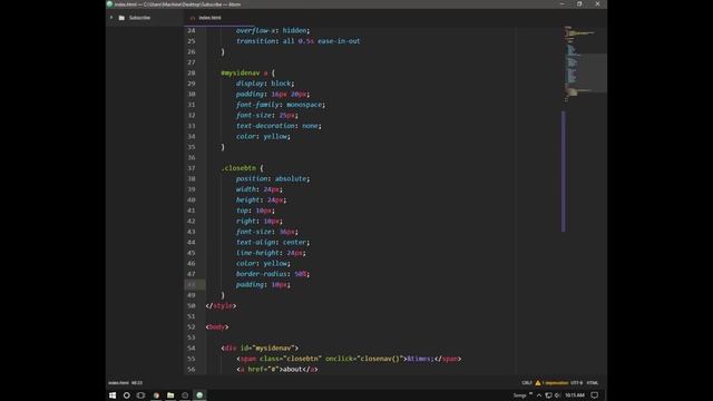 HowTo : Make Nav-Menu using Simple JavaScript смотреть онлайн