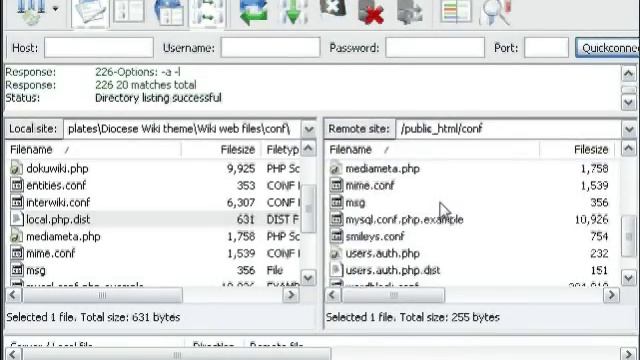 Tutorial; Installing a Wiki on a web host смотреть онлайн