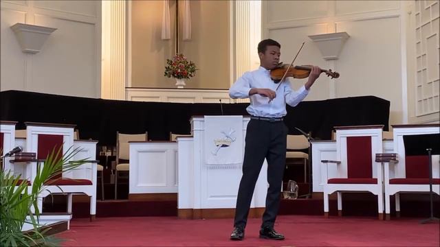 Sonata #3 in F major HWV370 Adagio by Handel (04-24-2022)