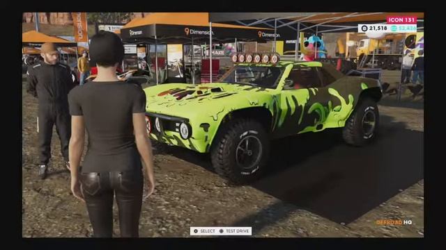 69' Chevrolet Camaro RS Rally Raid Edition (The Crew 2)