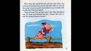 Three little pigs Walt Disney read-along (illustrated book)