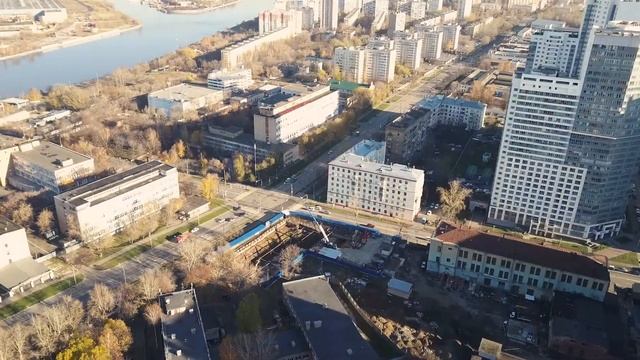 Ход строительства - Счастье на юге Москвы в Садовниках. Октябрь 2018 смотреть онлайн