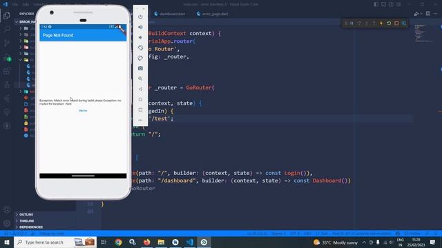 #9 || Go Router Error Handling || Flutter Go Router Tutorial смотреть онлайн
