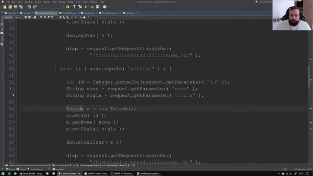 DSOC6/7 (BCC) & PPWI4 (TSI) - 2021: Aula 05: Primeiro Projeto: Sistema para Controle de Clientes смотреть онлайн