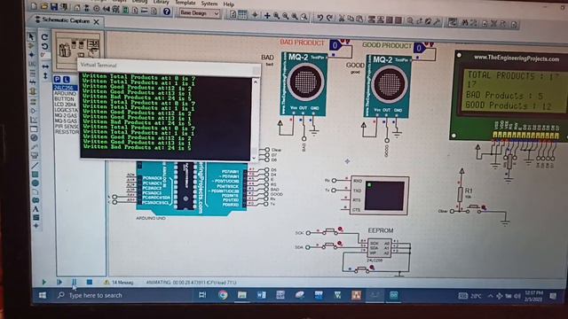 EEPROM Based Industry level Project using Proteus and Arduino UNO by Dasari Sai Krishna #arduino смотреть онлайн